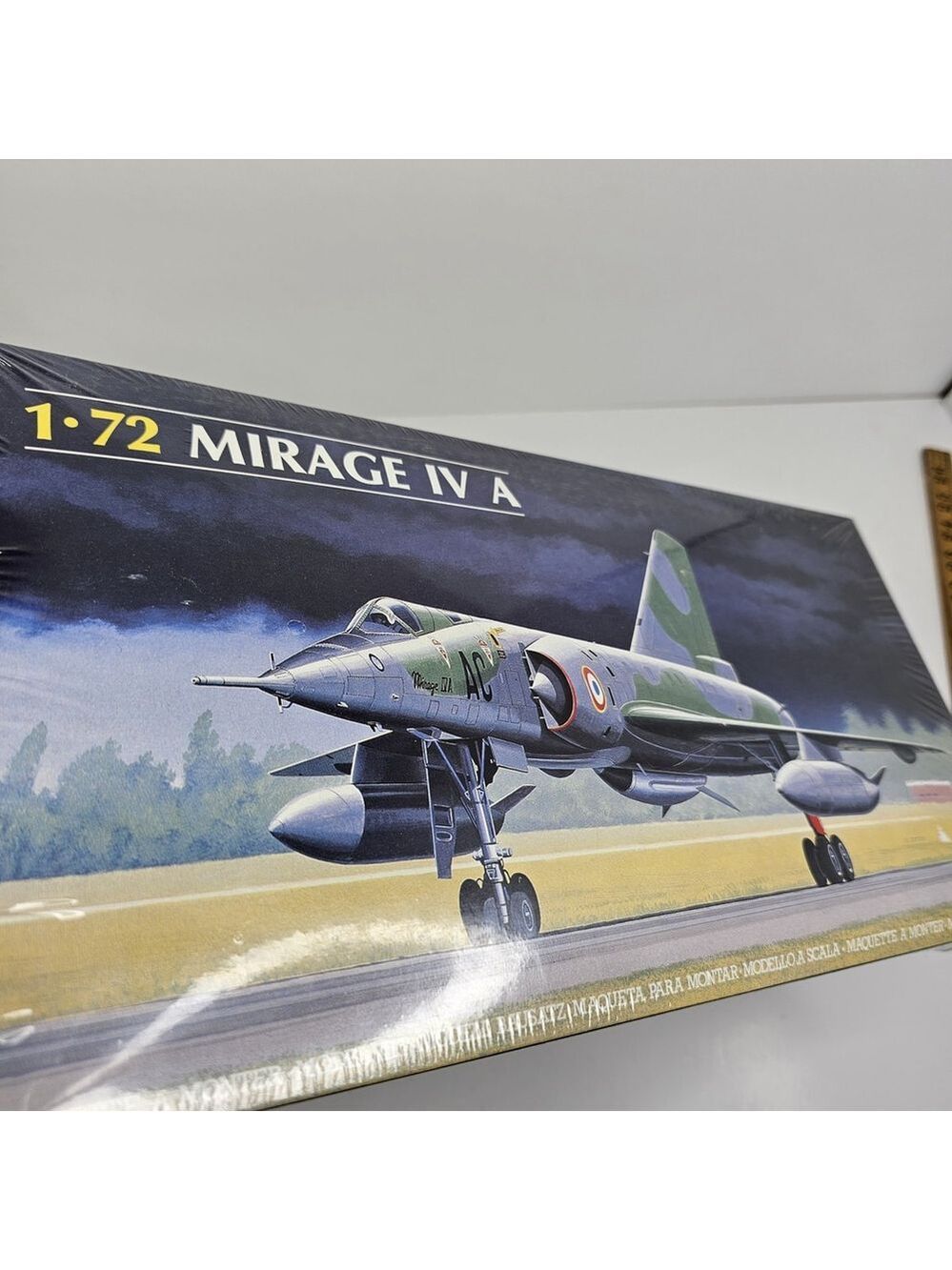 Heller 1:72 Mirage IV A Model Kit 80351 Sealed NOS French Strategic Bomber 86 Pc